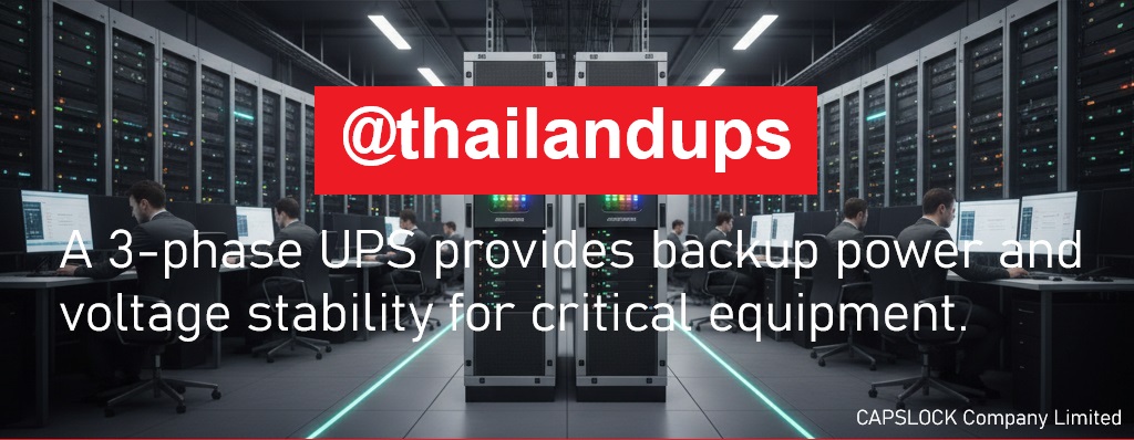 UPS 3-Phase is available right here right now .. with us